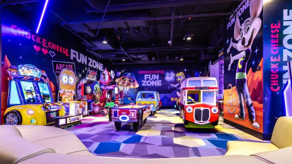 Mystery Fun House Arcade Experience, powered by Chuck E. Cheese